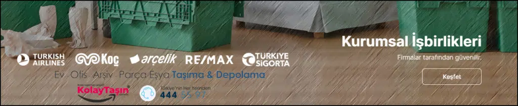 İstanbul Kurumsal evden eve nakliyat firmaları