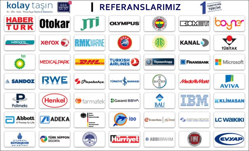 Nakliyat Referansları Kolay Taşın