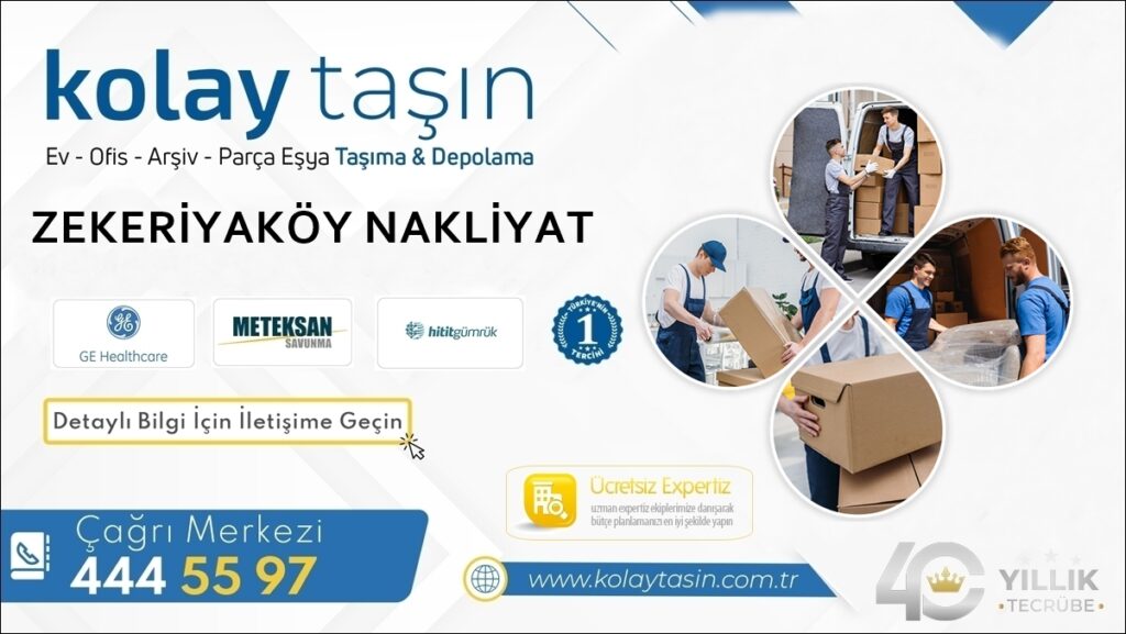 zekeriyaköy evden eve nakliyat