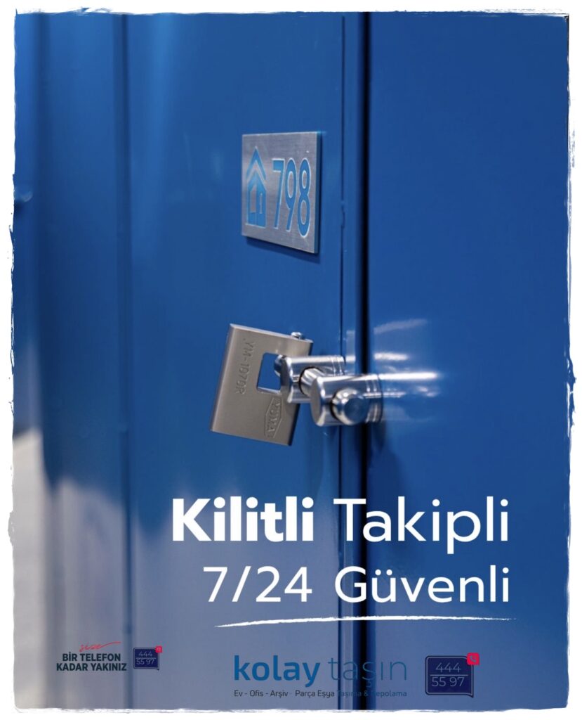 Ev Eşyası Depolama Kolay Taşın